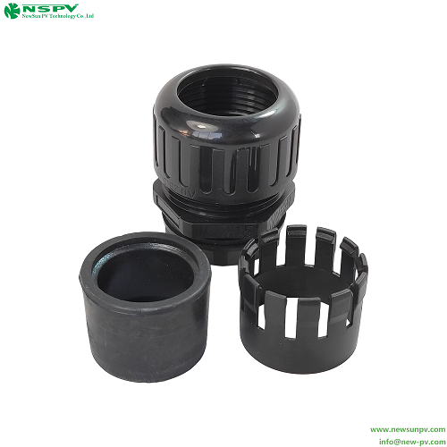 Conduit Cable Gland Types Plain Screwed Adaptor Nylon Flexible m20 Cable Gland 50mm