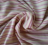 Natural Yarn Dyed Stripe Organic Cotton Fabrics