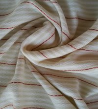 Natural Yarn Dyed Stripe Organic Cotton Fabrics