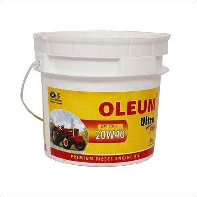 Plastic Lubricant Bucket