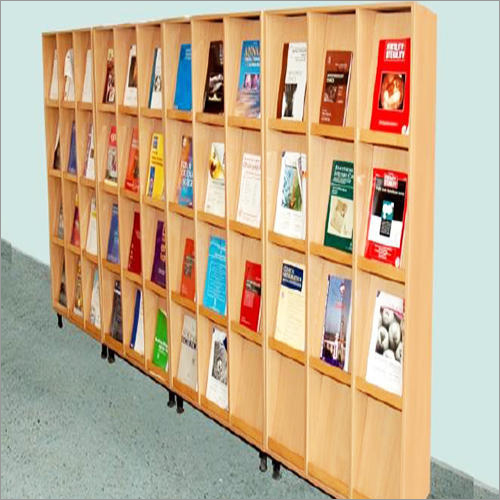 Wooden Library Shelves By SHREE RUPNATH ENTERPRISES