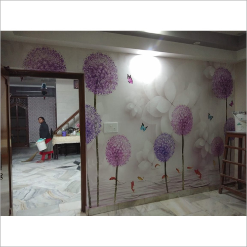 Flower Wallpaper Size: 50 Square Feet Per Roll at Best Price in Karnal |  The Wall Studio