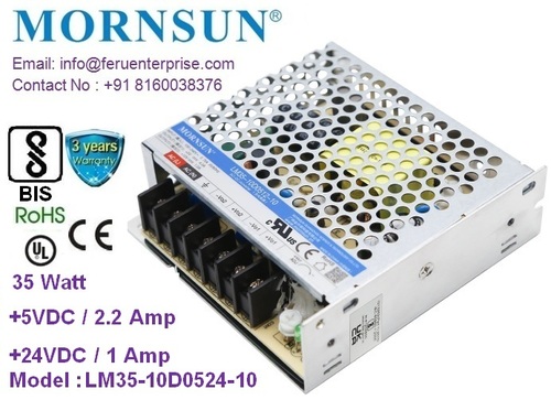 LM35-10D0524-10 MORNSUN SMPS Power Supply