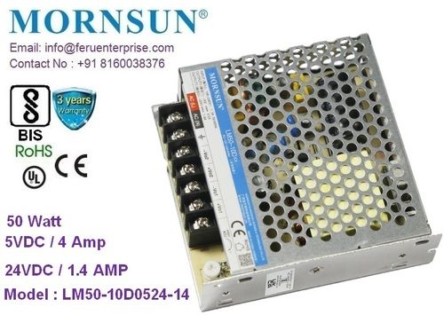 Lm50-10d0524-14 Mornsun Smps Power Supply Efficiency: 84%