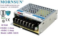 LM60-12A15 MORNSUN SMPS Power Supply