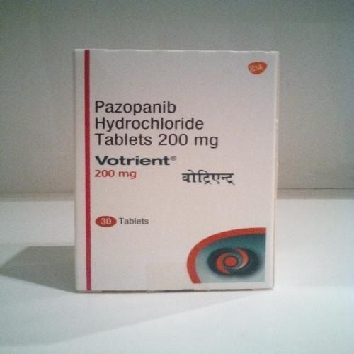 Pazopanib Hydrochloride Votrient 200 Mg Tablets