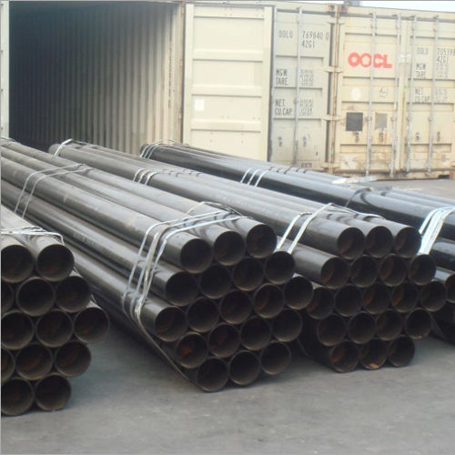 Mild Steel ERW Pipe - Longitudinally Welded, Superior Load & Impact Bearing Ability for Water Lines, Gas Pipelines & Toxic Chemical Conveyance