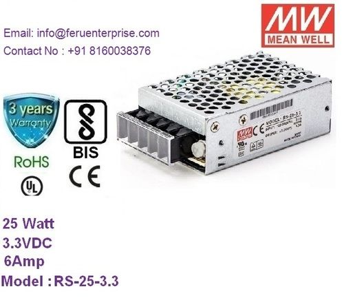 RS-25-3.3 MEANWELL SMPS Power Supply