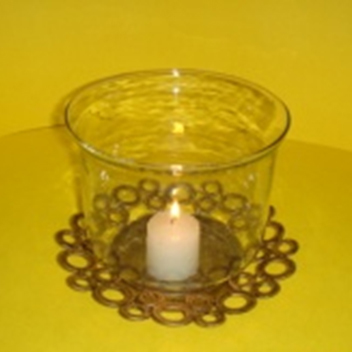 Iron T Light Decorative  Washer