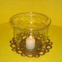 Iron T Light Decorative  Washer