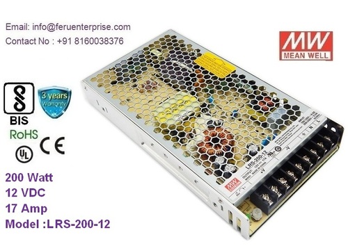 LRS-200-12 MEANWELL SMPS Power Supply