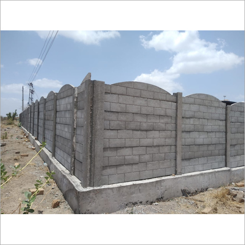 Cement Boundary Wall With Beem
