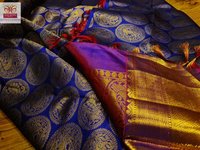 pure kanjivaram bridal wear saree