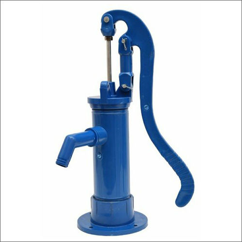 Blue Plastic Hand Pump Usage: For Water