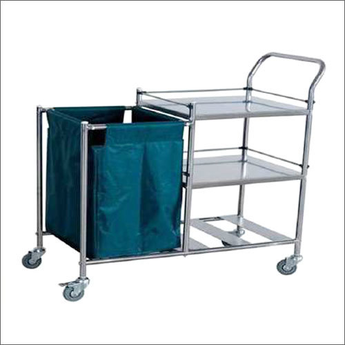 900X460X910 Mm Clean Linen Trolley Commercial Furniture
