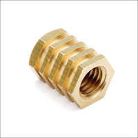 Brass Hex Moulding Inserts