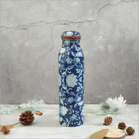 Printed Copper Water Bottle