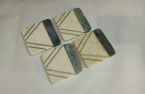 Marble Coaster Set