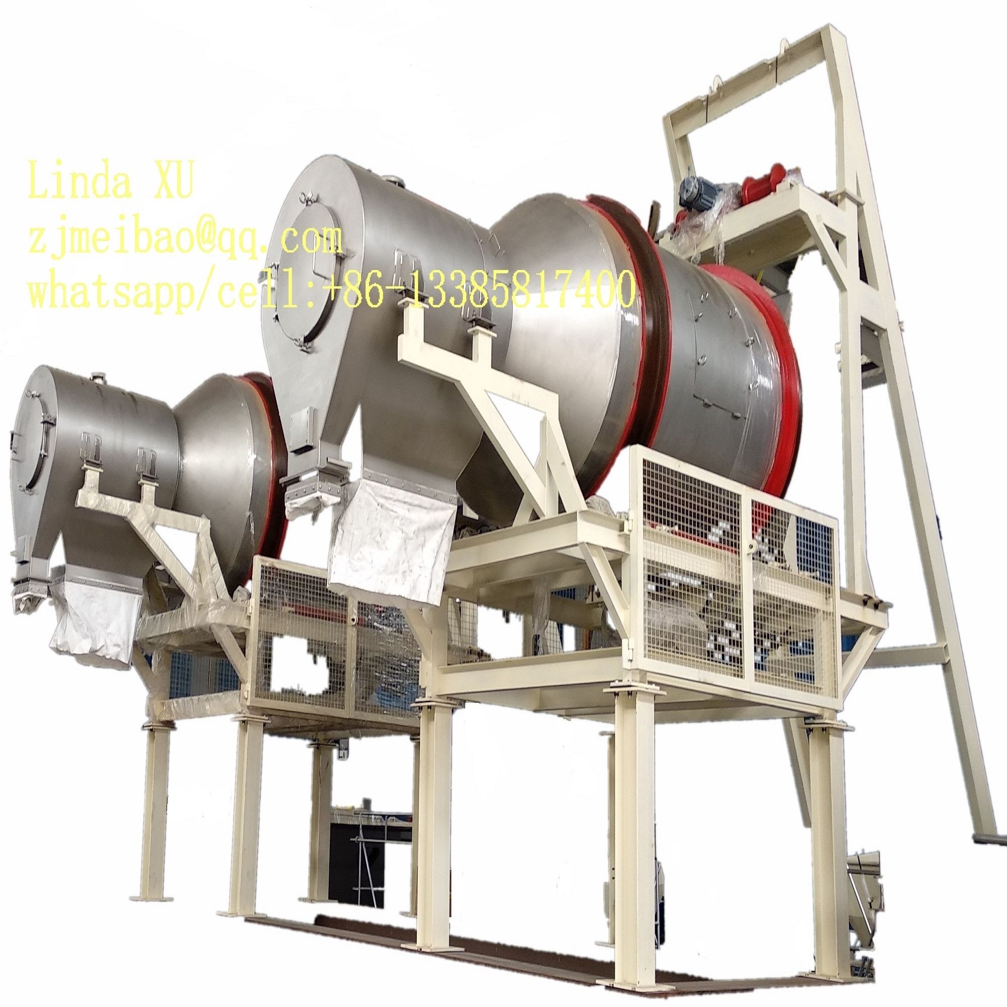 Rotary Blender for Detergent Powder Plant