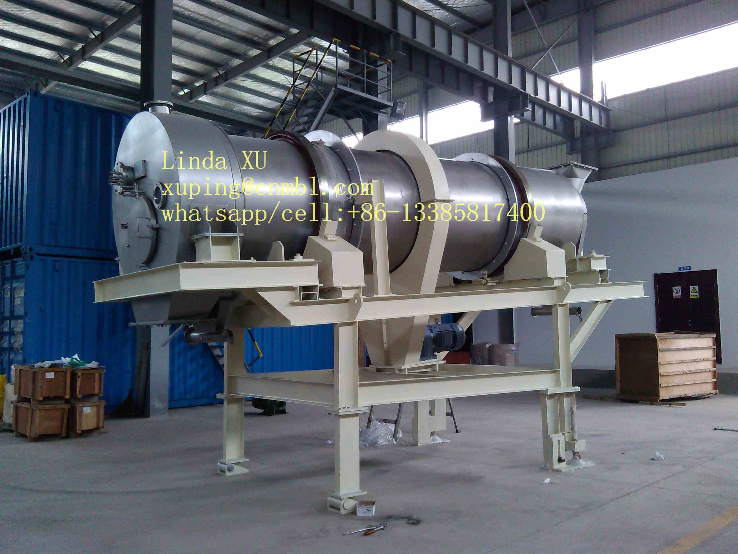 Rotary Blender for Detergent Powder Plant