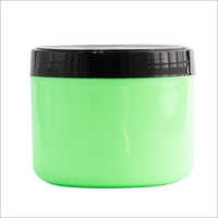 Black Cap Green Pet Storage Jar