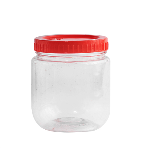 Transparent Plastic Jar 