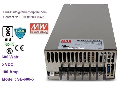 SE-600-5 MEANWELL SMPS power supply