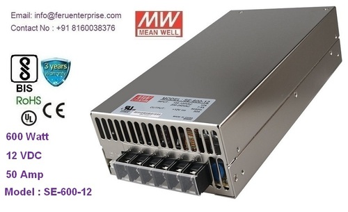 SE-600-12 MEANWELL SMPS power supply