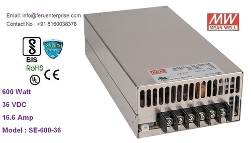 SE-600-36 MEANWELL SMPS power supply