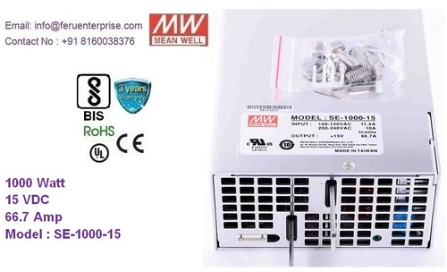 SE-1000-15 MEANWELL SMPS power supply