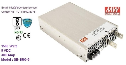 SE-1500-5 MEANWELL SMPS power supply
