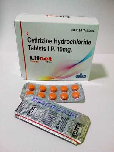 Cetirizine Hydrochloride Tablet By ISCON LIFE SCIENCES