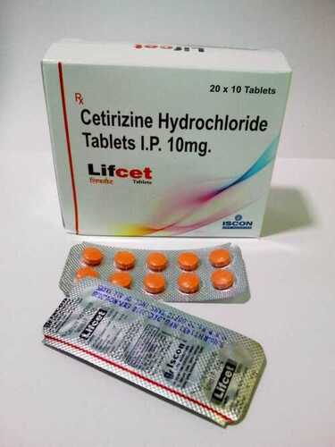 Cetirizine Hydrochloride Tablet Keep At Cool And Dry Place