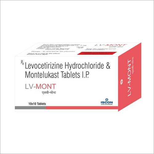 Levocetirizine Montelukast Tablet By ISCON LIFE SCIENCES