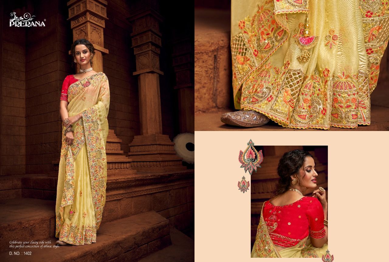 Pure Designer Handwork Sarees Catalogue Set