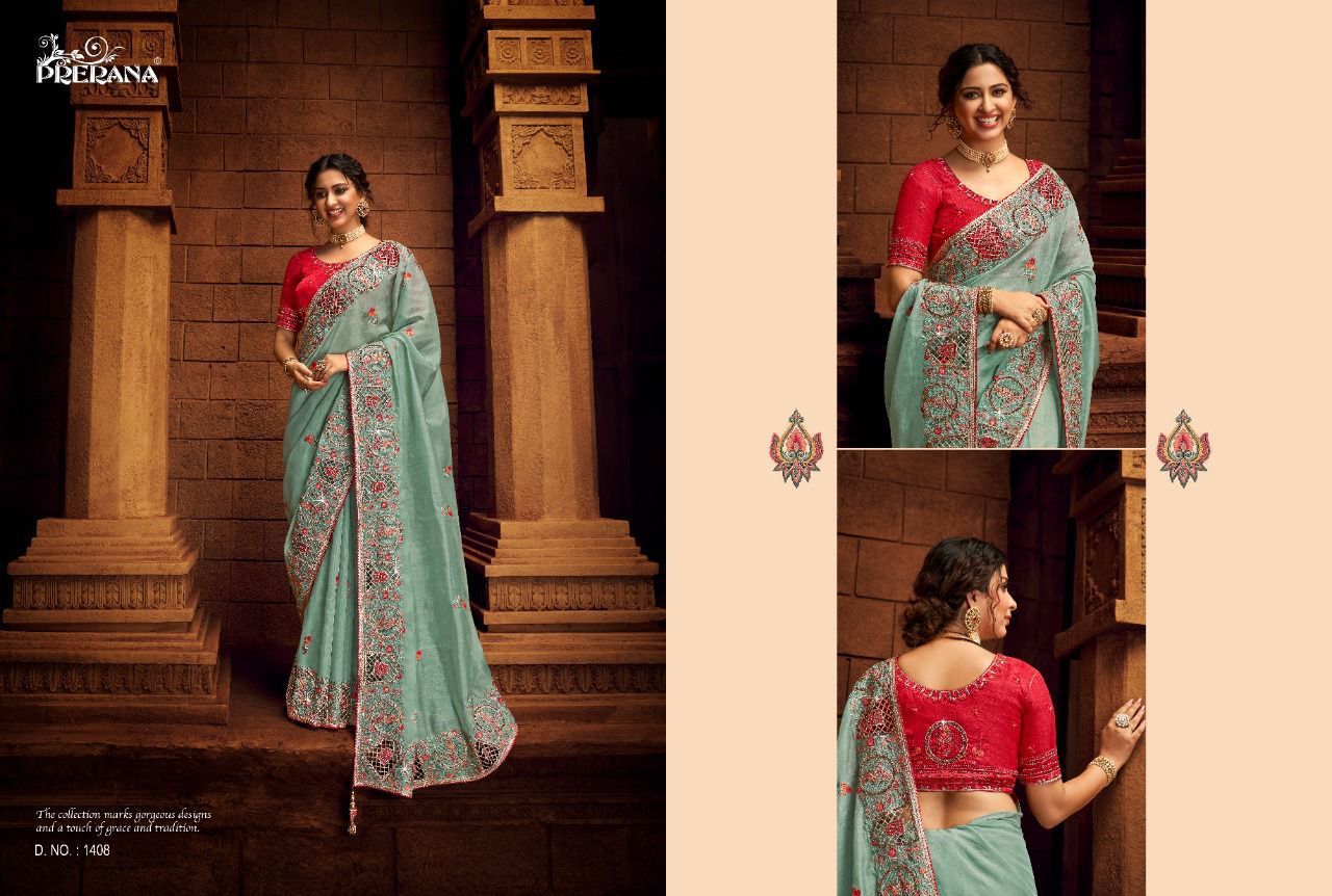 Pure Designer Handwork Sarees Catalogue Set