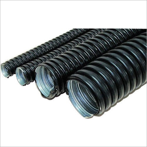 PVC Coated Flexible Pipes - 20MM 25MM 32MM 40MM 50MM | Round Shape, Mechanical Protection for Cables and Wires, Versatile Use in Tunnels