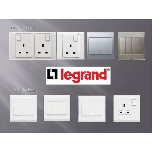 White Legrand Electrical Switches