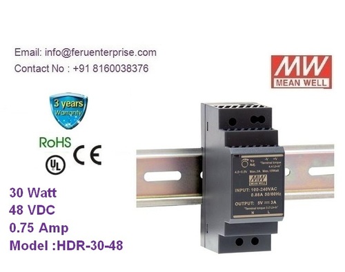 HDR-30-48 MEANWELL SMPS Power Supply
