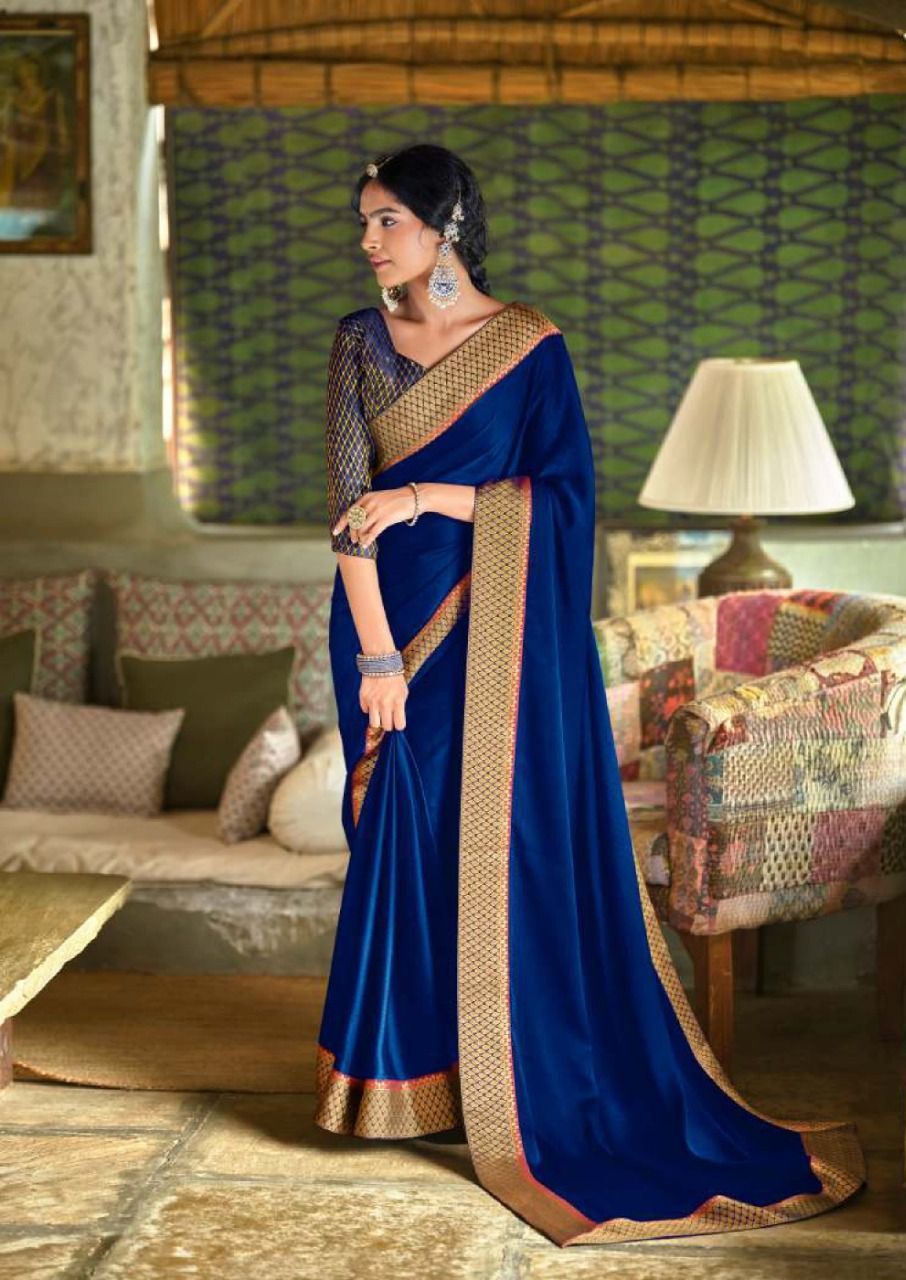 Madhumati Moss Chiffon Designer Saree Catalogue Set