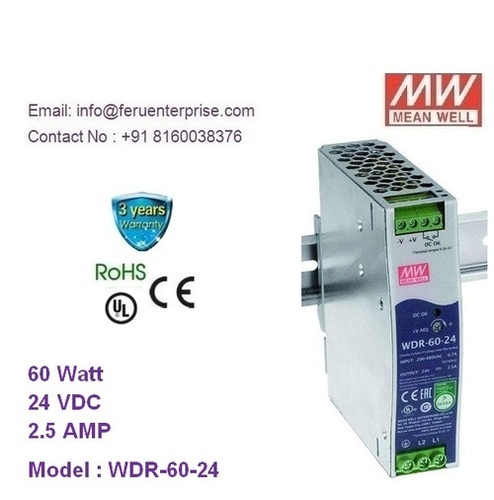 WDR-60-24 MEANWELL SMPS Power Supply