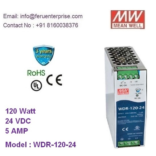 WDR-120 MEANWELL SMPS Power Supply