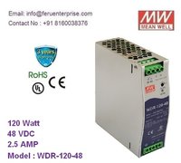WDR-120-48 MEANWELL SMPS Power Supply