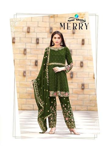 Merry Blooming Georgette Eid Special Suits Collection