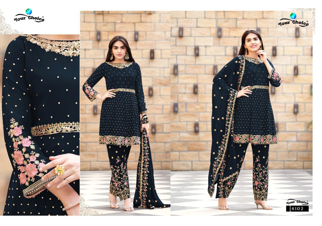 Merry Blooming Georgette Eid Special Suits Collection