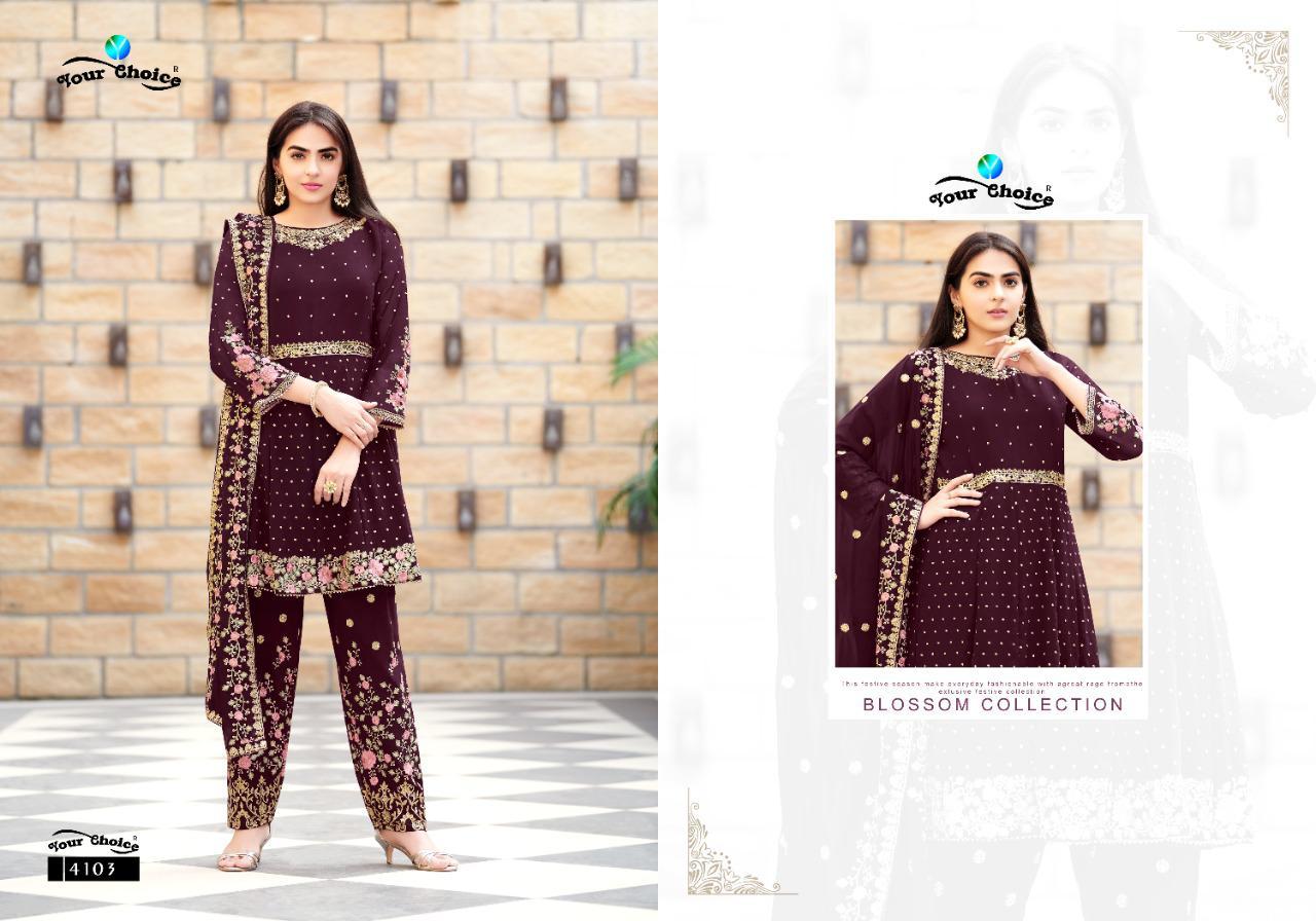 Merry Blooming Georgette Eid Special Suits Collection