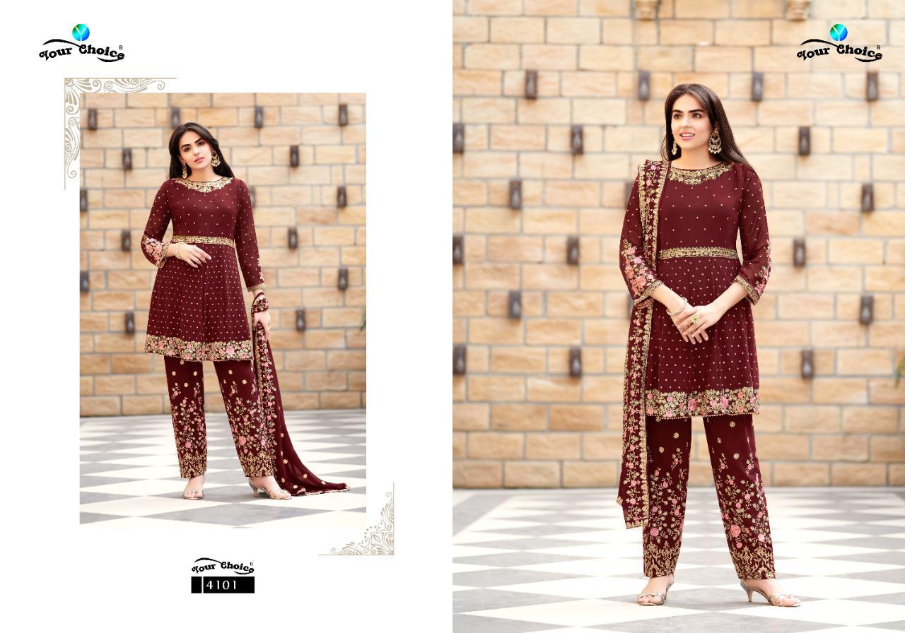 Merry Blooming Georgette Eid Special Suits Collection
