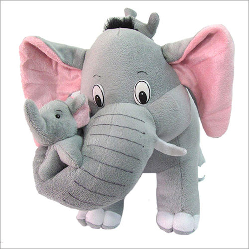 45 cm Mother Baby Elephant