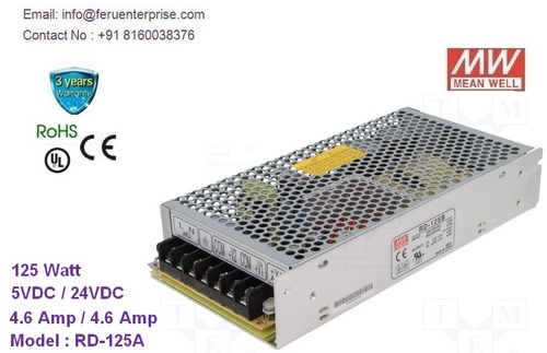 RD-125B MEANWELL SMPS Power Supply