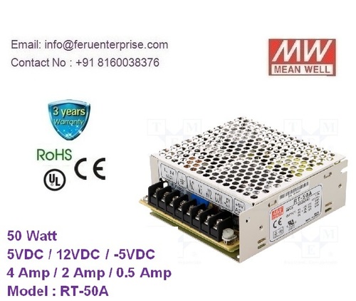 RT-50A MEANWELL SMPS Power Supply